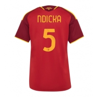 AS Roma Evan Ndicka #5 Hemmatröja Dam 2026-27 Kortärmad